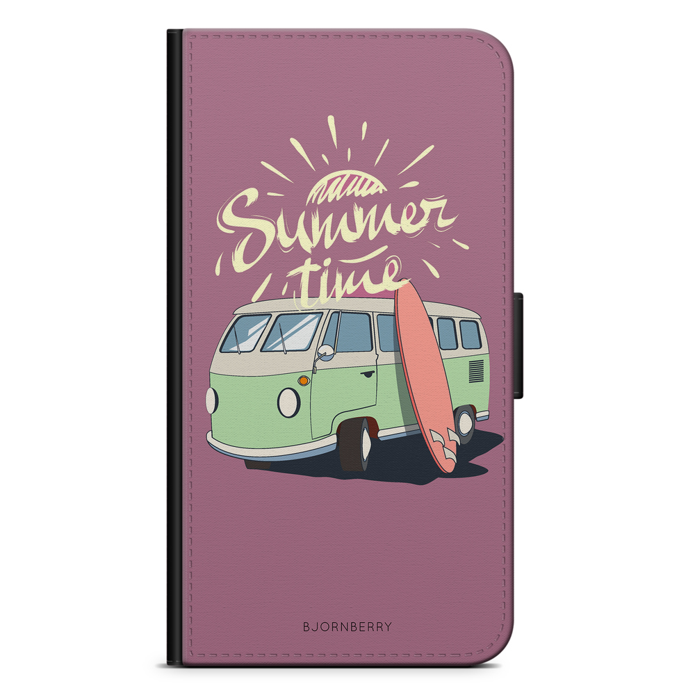 Samsung Galaxy A51 Plånboksfodral - Summer Van (Rosa) | Mobilskal & Mobilfodral BJORNBERRY