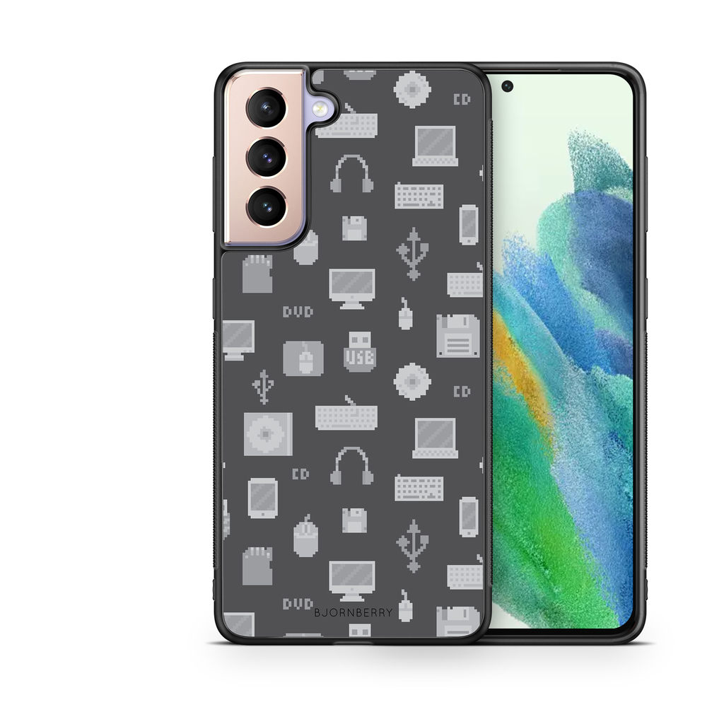 Samsung Galaxy S21 FE 5G Case - Pixel Art Computer