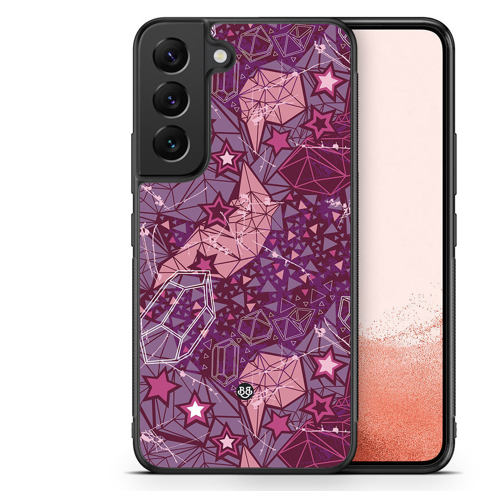 Samsung Galaxy S23 Plus 5G Case - Purple Stars