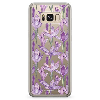 Samsung Galaxy S8 Fashion Skal - Krokusar