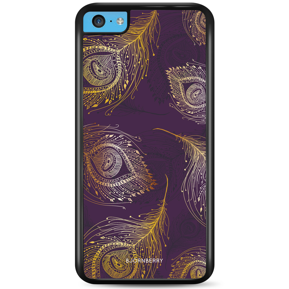 iPhone 5C Case - Peacock Feathers