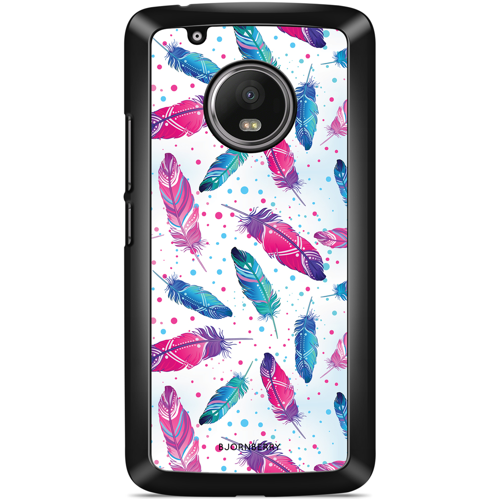 Moto G5 Plus Case - Feathers