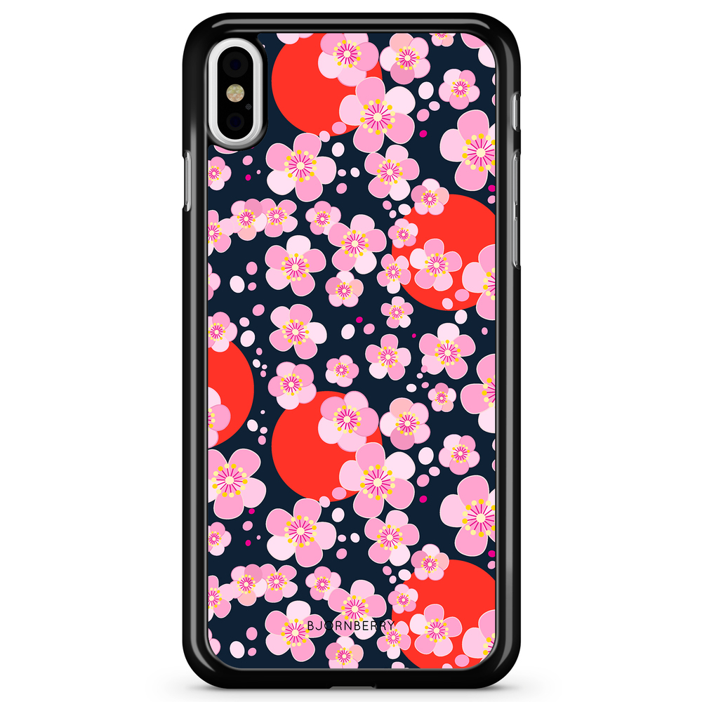 iPhone X / XS Case - Japanese Flowers