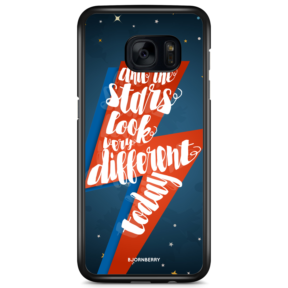 Samsung Galaxy S7 Edge Case - Bowie text