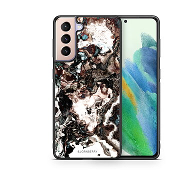 Samsung Galaxy S21 FE 5G Case - Marble Brown