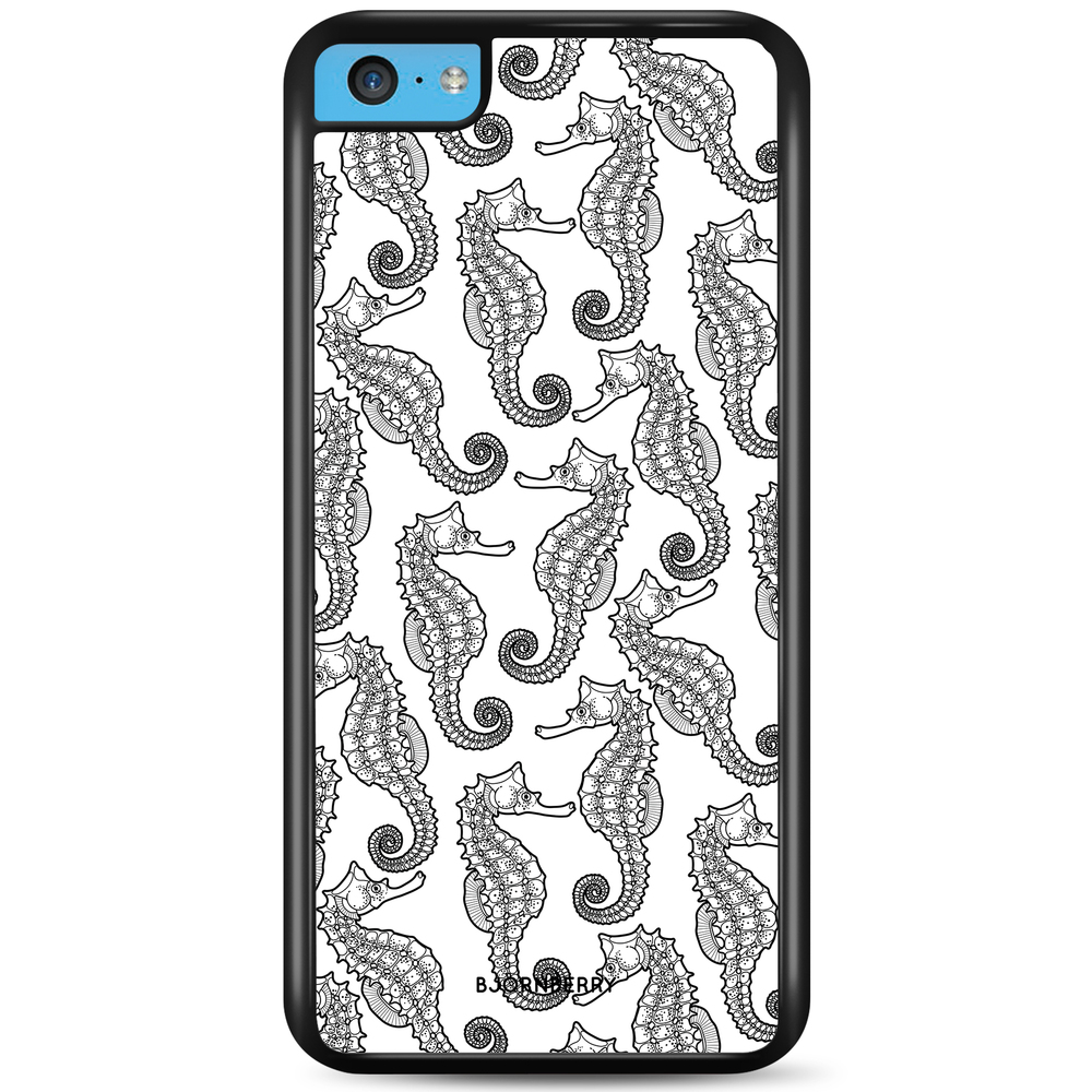 iPhone 5C Case - Sea Horses