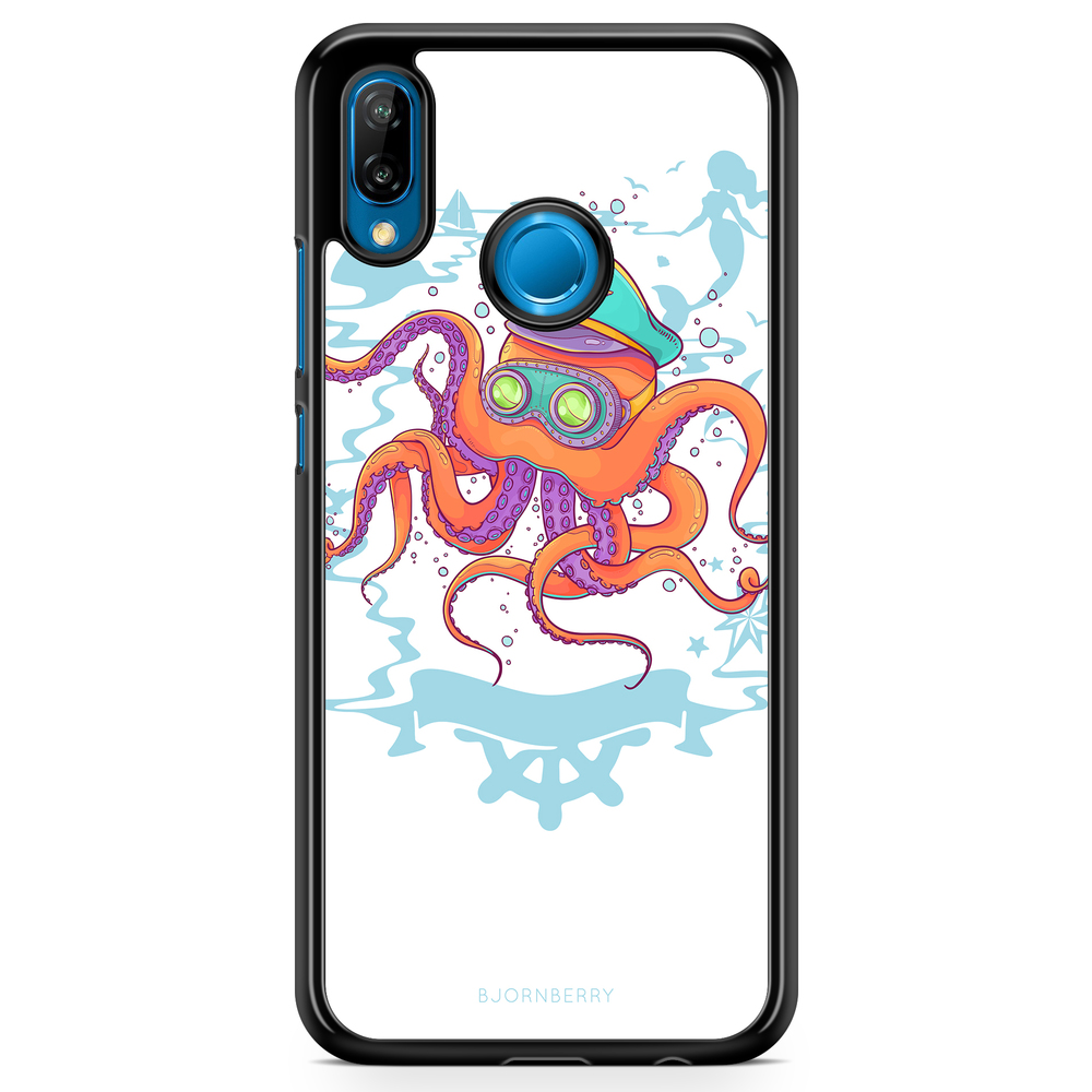 Huawei P20 Lite Case - Captain Octopus