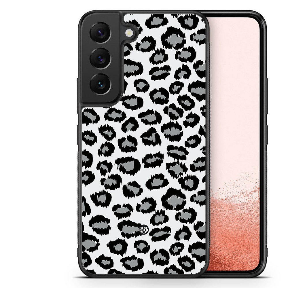 Samsung Galaxy S22 Plus 5G Case - Gray Leopard