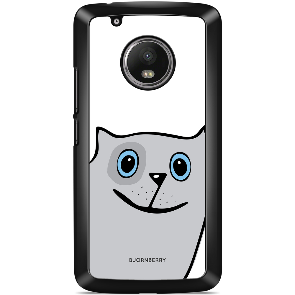 Moto G5 Plus Case - Funny Cat