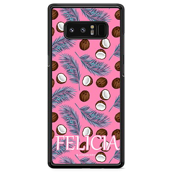 Samsung Galaxy Note 8 Case Custom - Tropical Namn