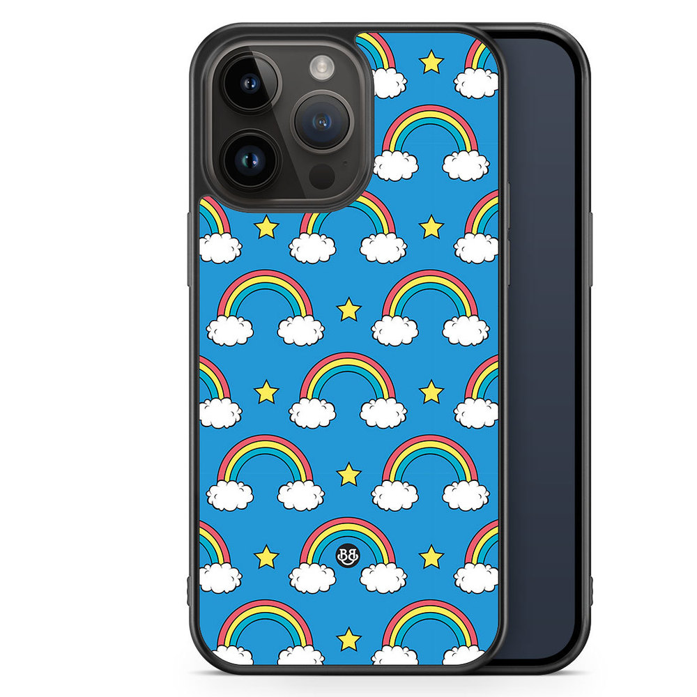 iPhone 14 Pro Max Case - Rainbow Pattern
