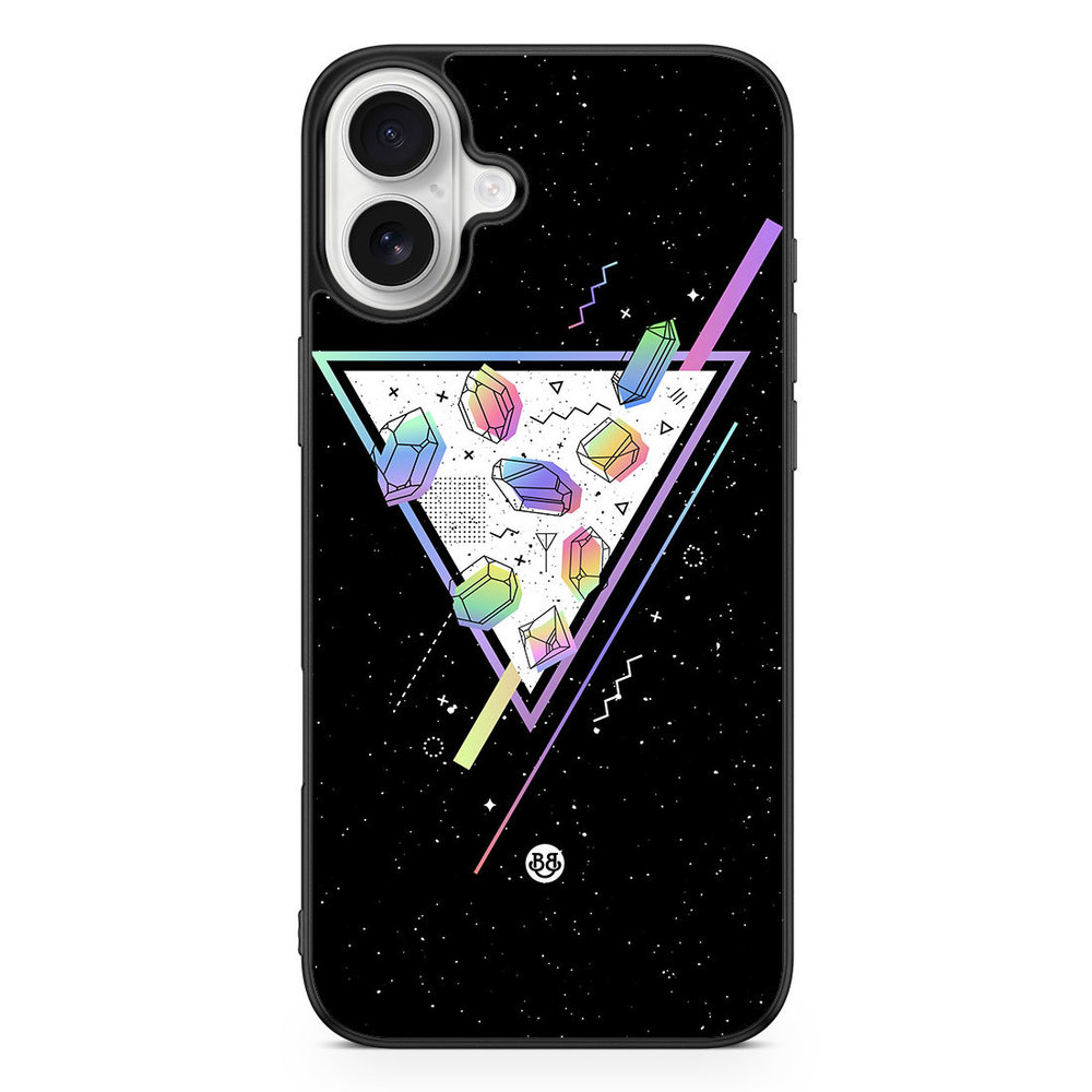 iPhone 16 Plus Case - Space Triangle