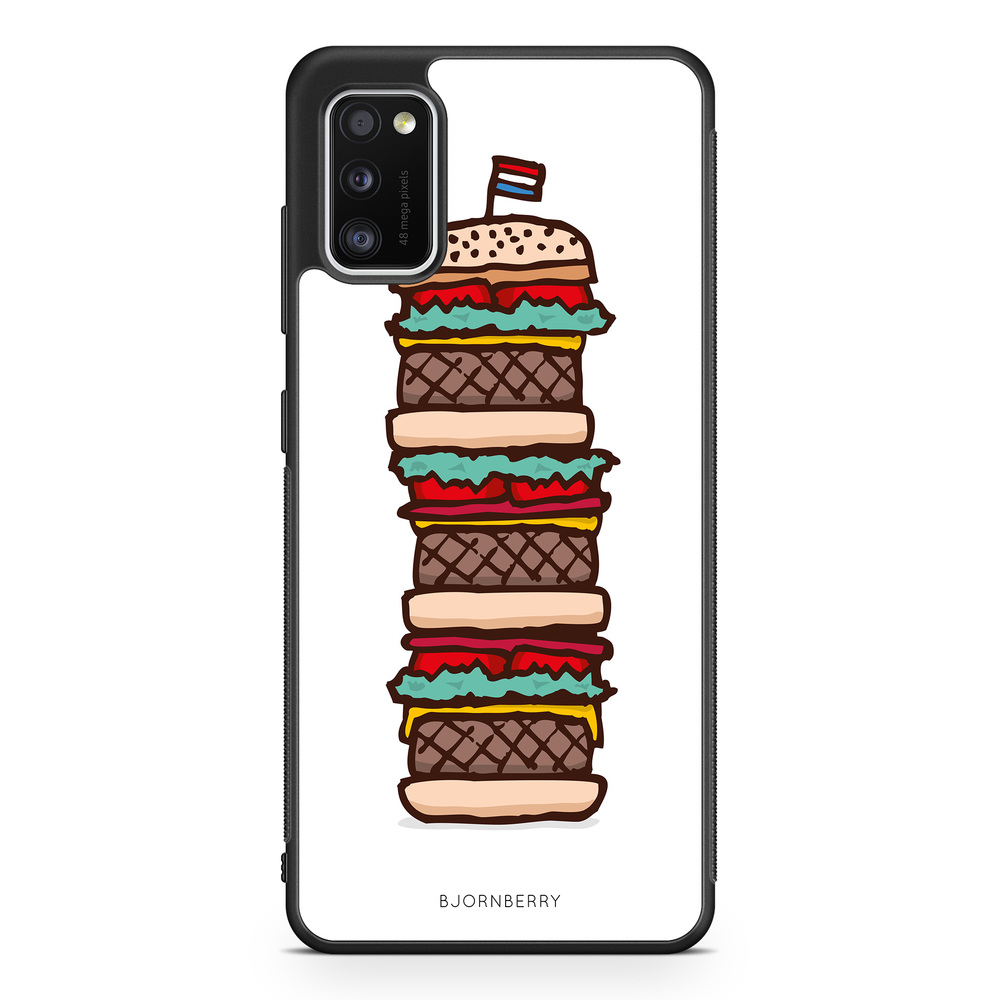 Samsung Galaxy A41 Case - Giant hamburger