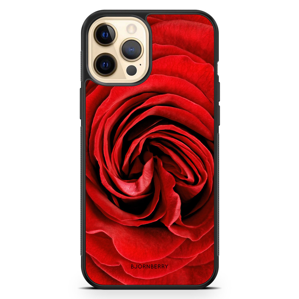 iPhone 12 Pro Max Case - Red Rose