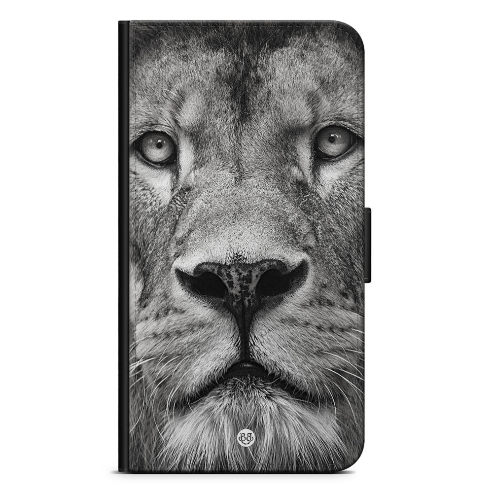 Xiaomi 12 Pro Wallet Case - Lion Profile