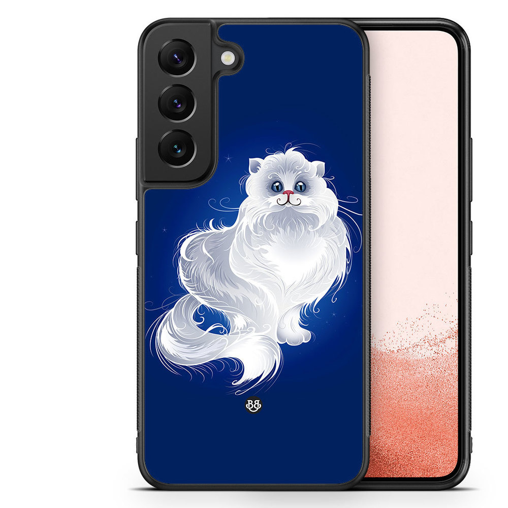 Samsung Galaxy S23 Plus 5G Case - White Cat