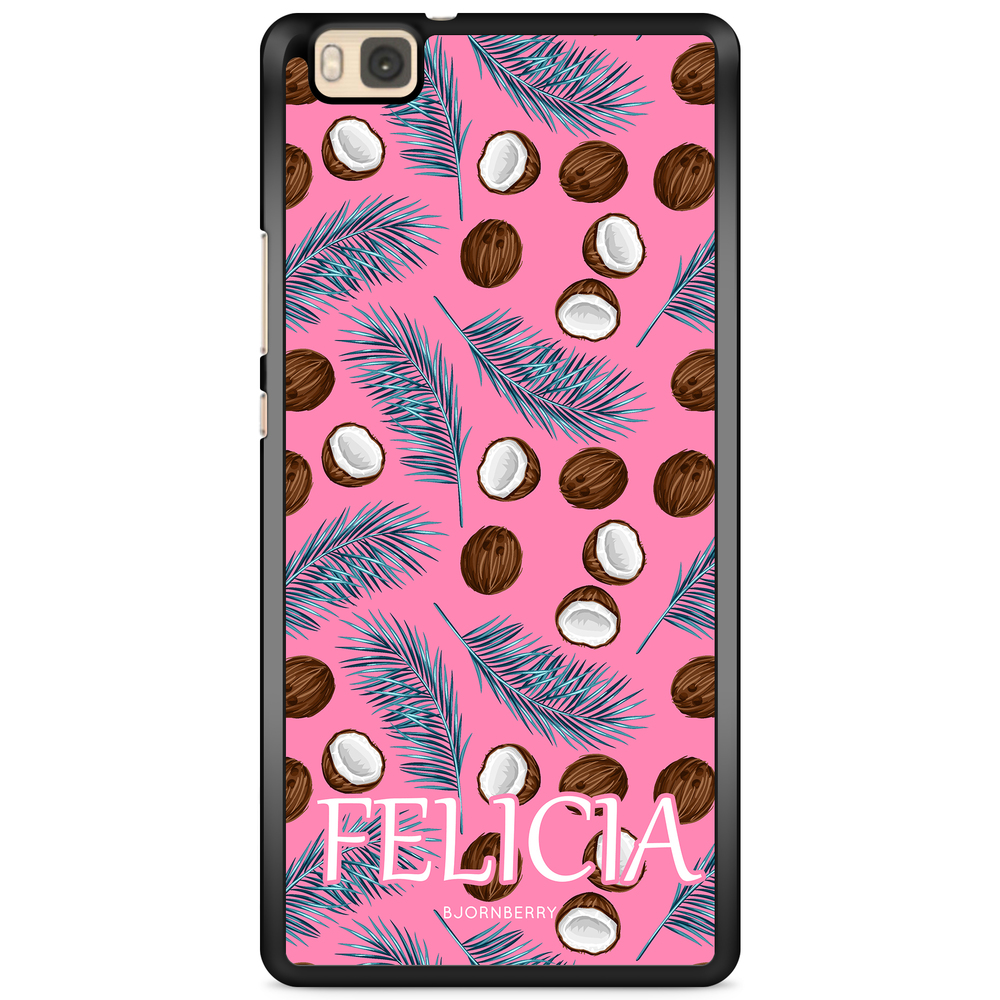 Huawei P8 Lite Case Custom - Tropical Namn