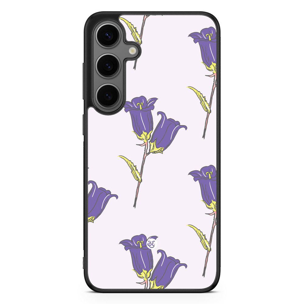 Samsung Galaxy S24 Plus Case - Wild Purple Flowers