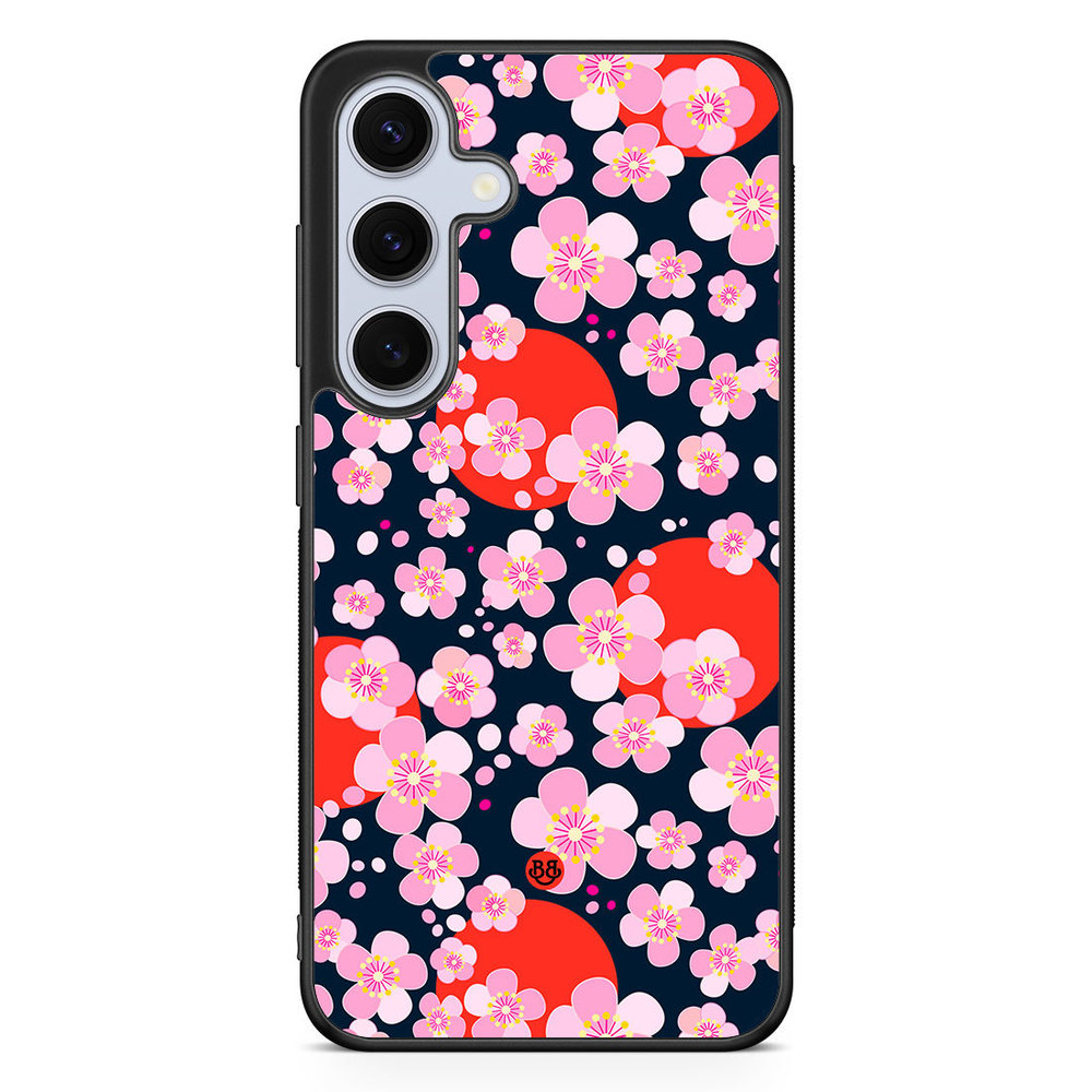 Samsung Galaxy S24 FE Case - Japanese Flowers