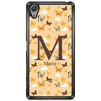 Sony Xperia XA1 Case Custom - AWAKEN - Orange Butterfly