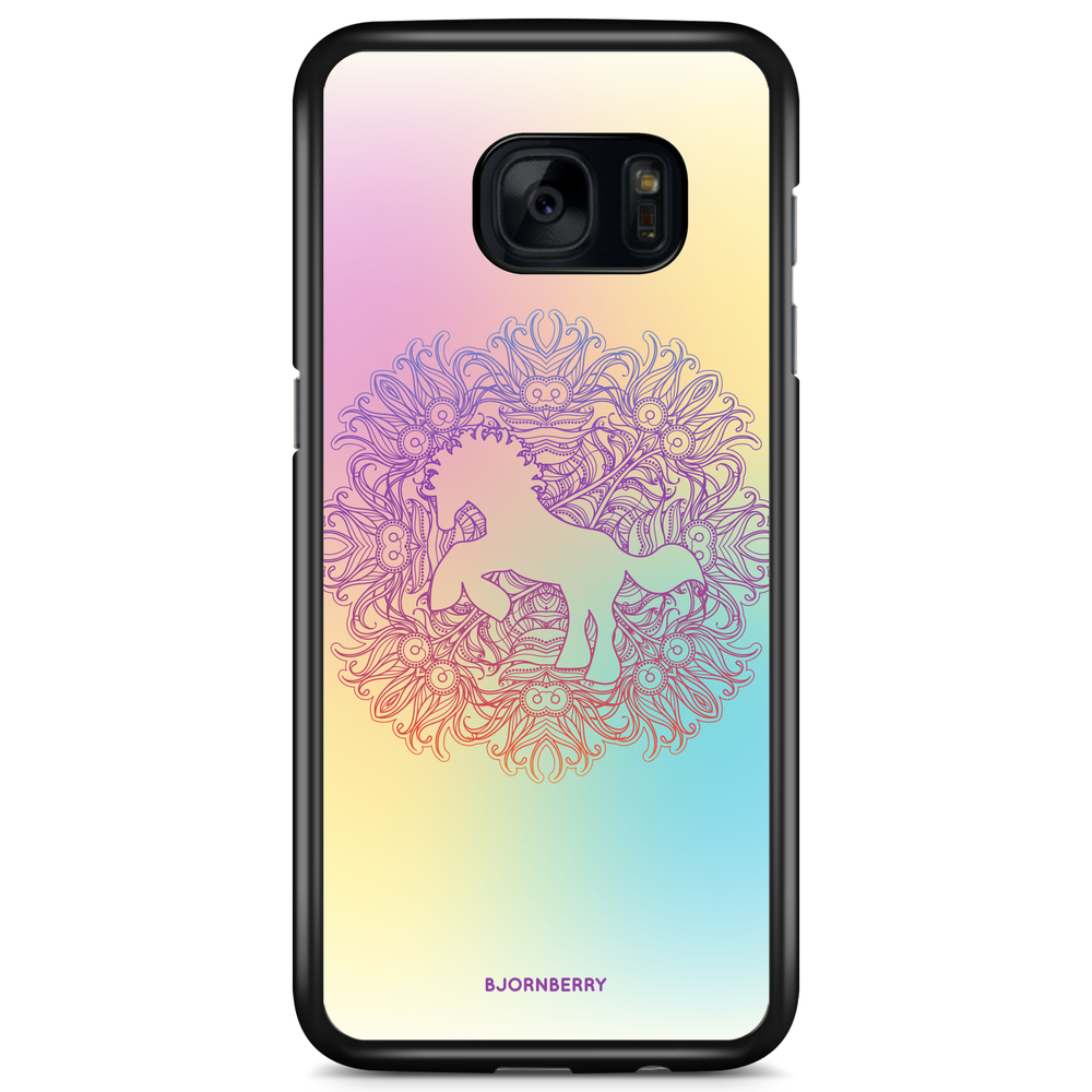 Samsung Galaxy S7 Edge Case - Rainbow Unicorn