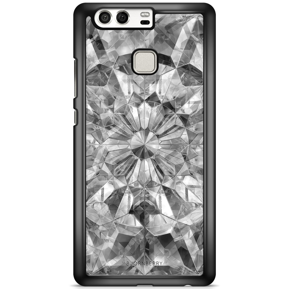 Huawei P9 Plus Case - Grey Crystals