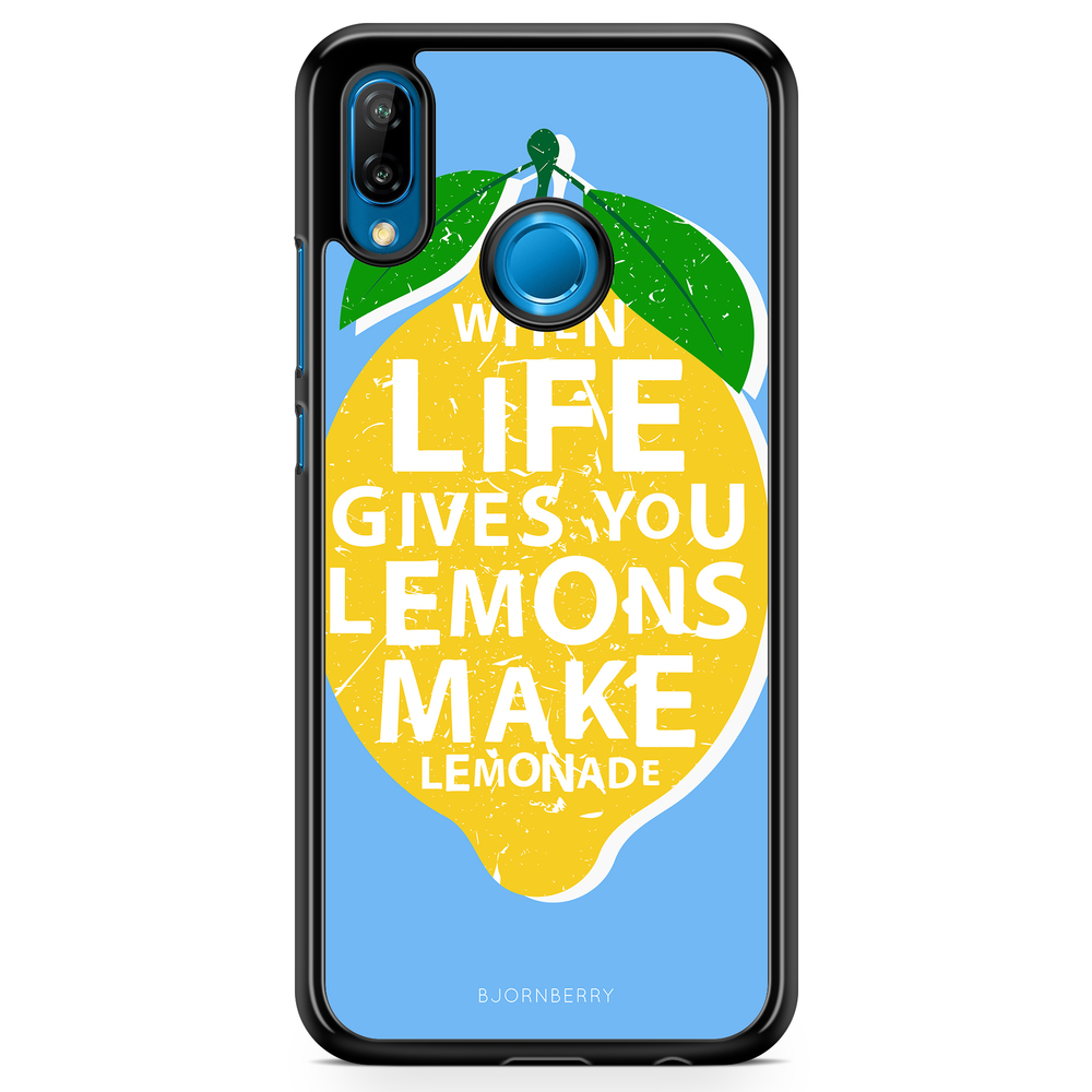 Huawei P20 Lite Case - Lemon Quote