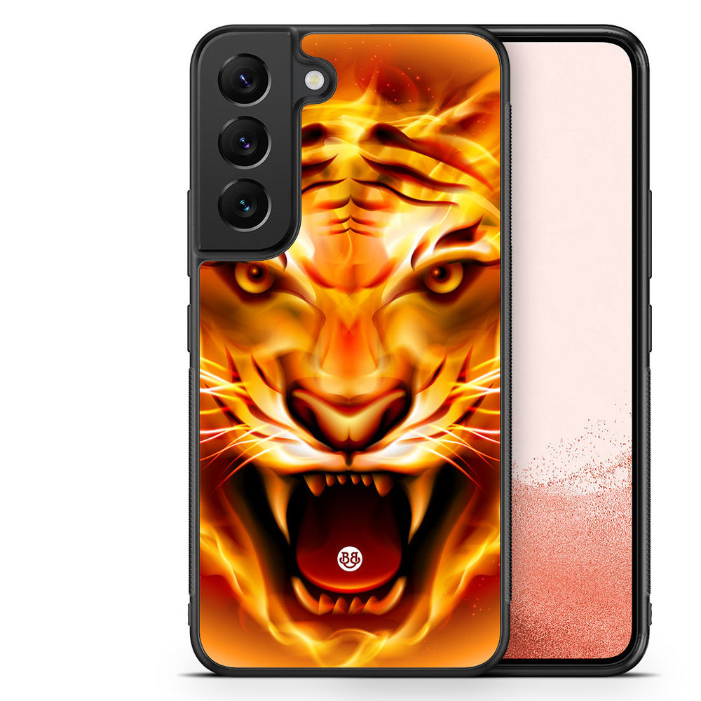 Samsung Galaxy S23 Plus 5G Case - Flames Tiger