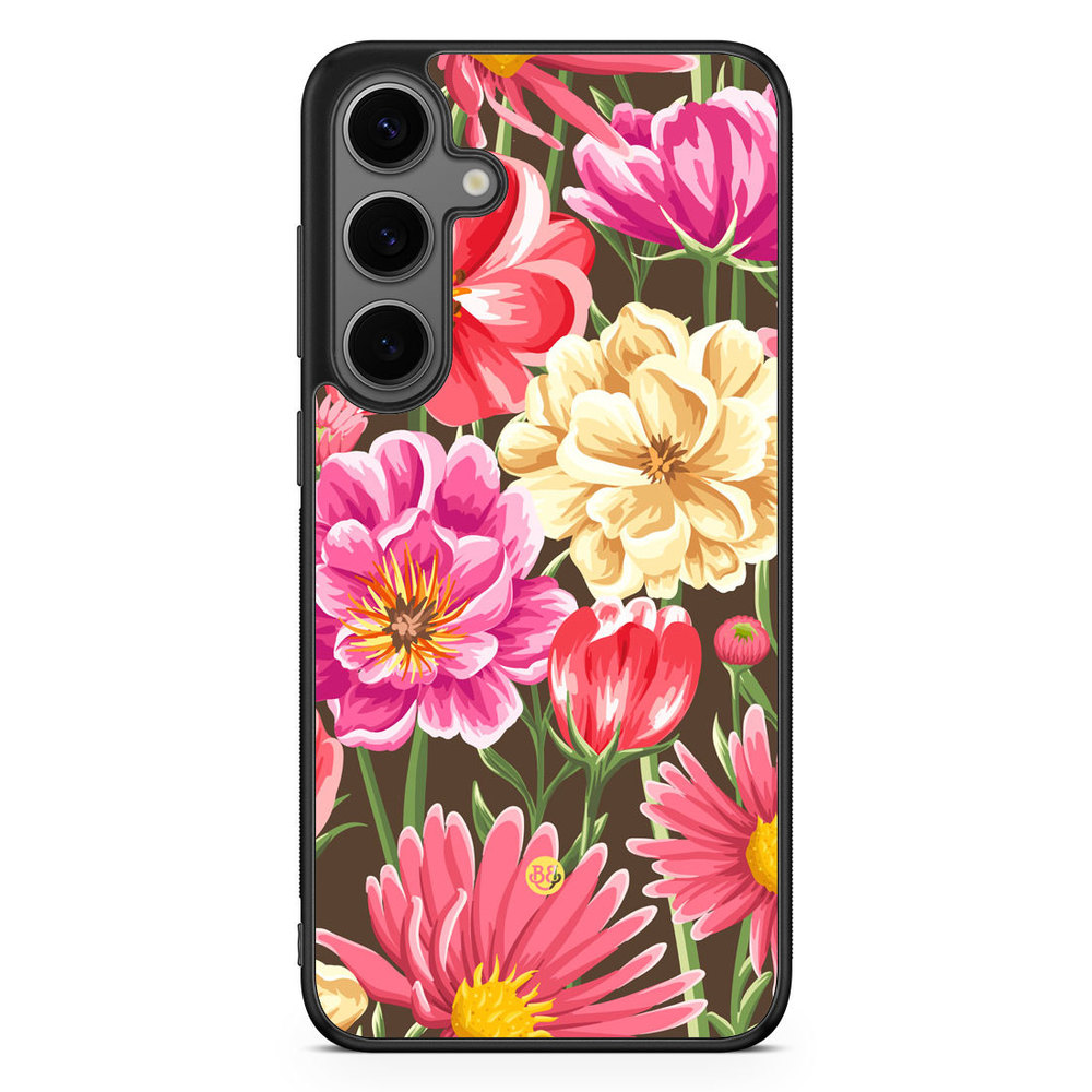 Samsung Galaxy S24 Plus Case - Seamless Flowers
