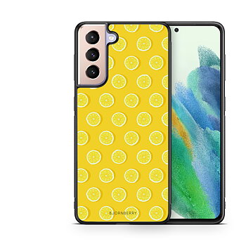 Samsung Galaxy S21 FE 5G Case - Lemon Pattern