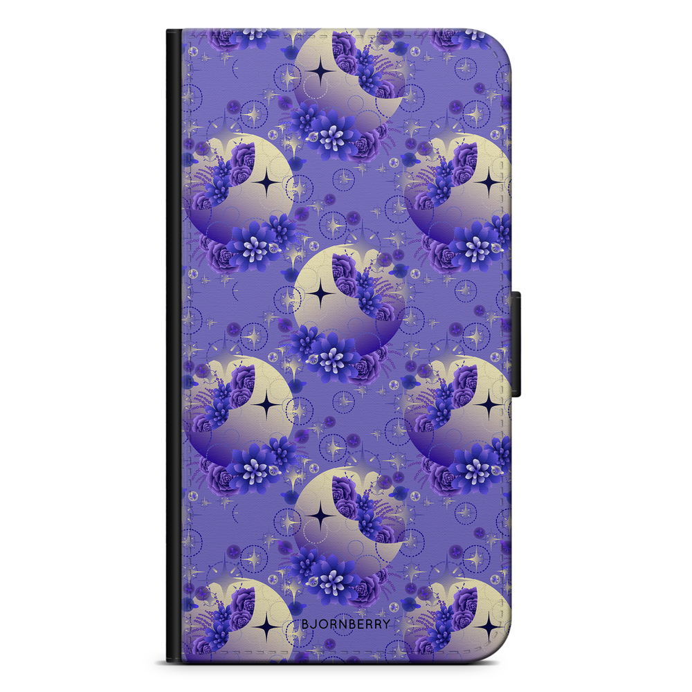 Samsung Galaxy A21s (2020) Wallet Case - Moon pattern