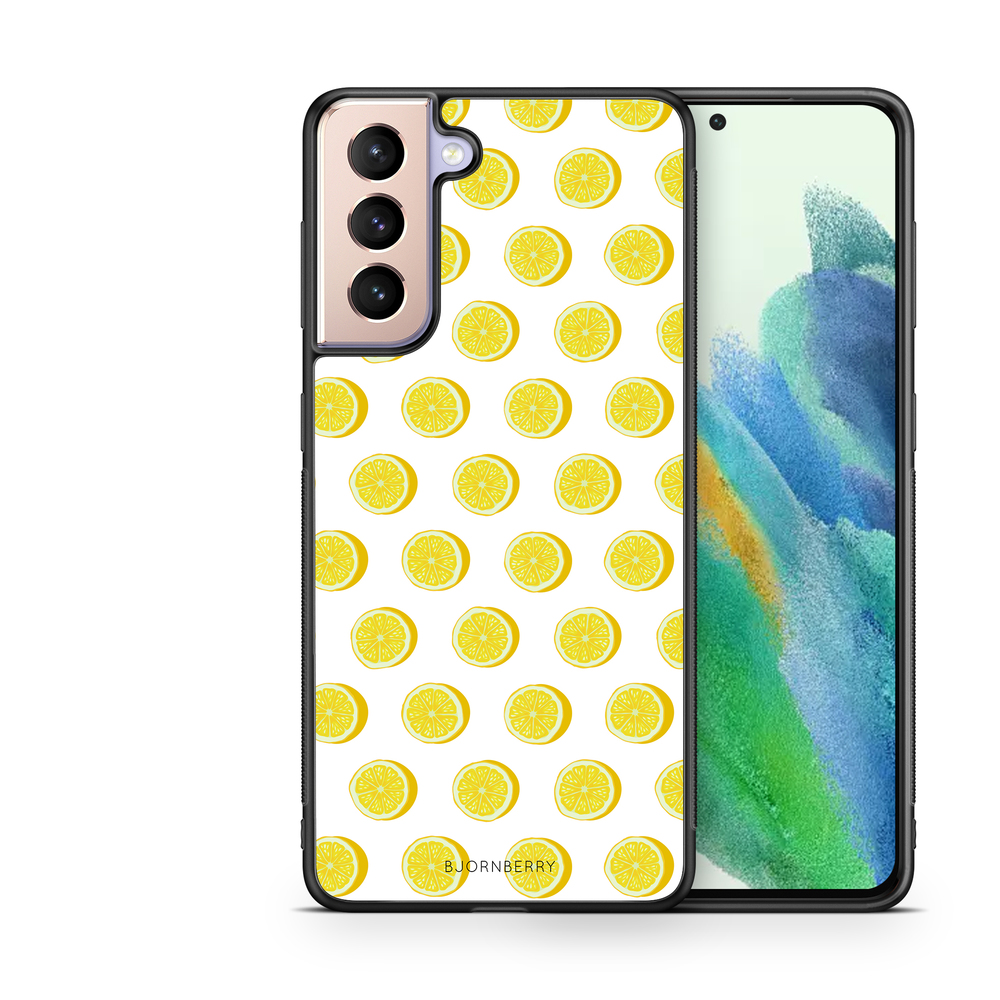 Samsung Galaxy S21 FE 5G Case - Lemon Pattern