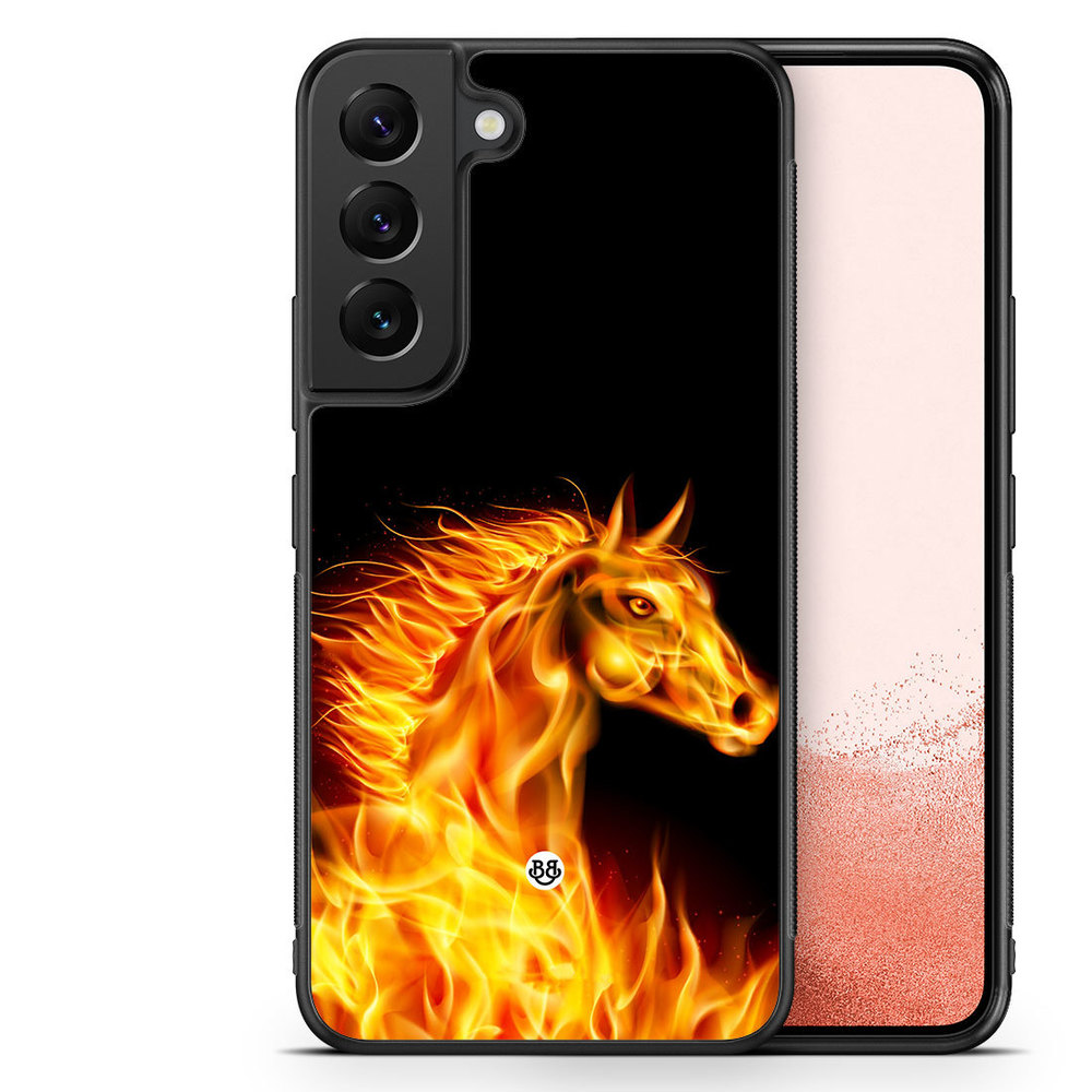 Samsung Galaxy S23 Plus 5G Case - Flames Horse