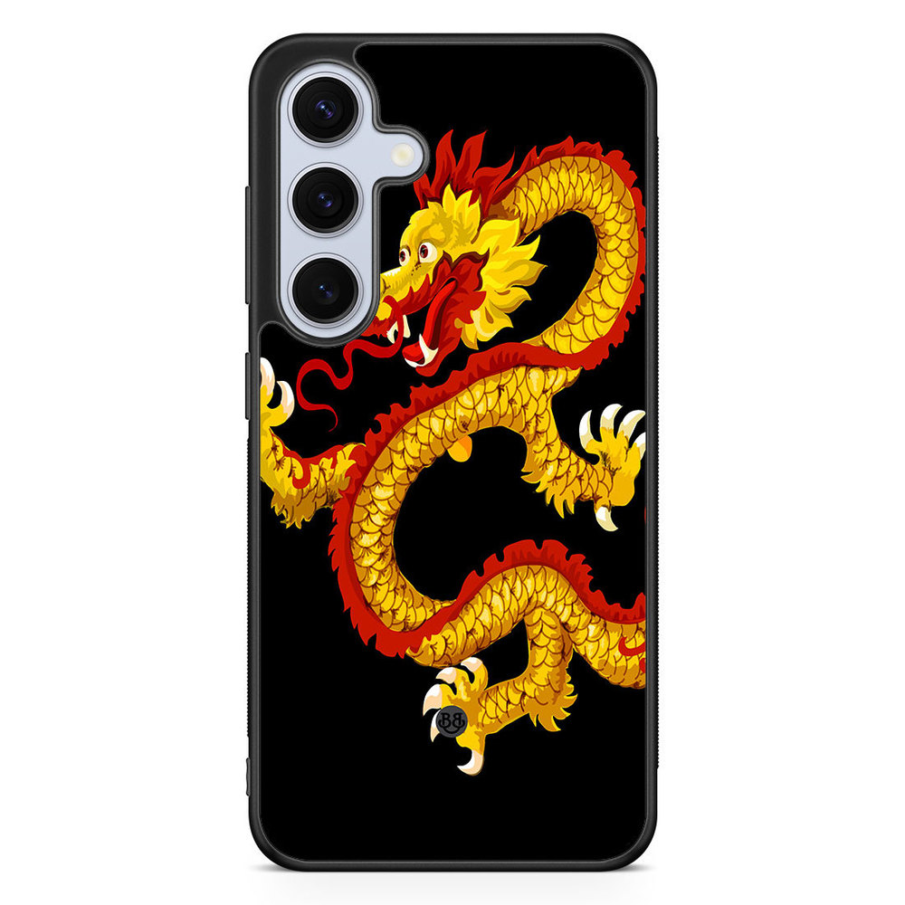 Samsung Galaxy S24 FE Case - Yellow Dragon