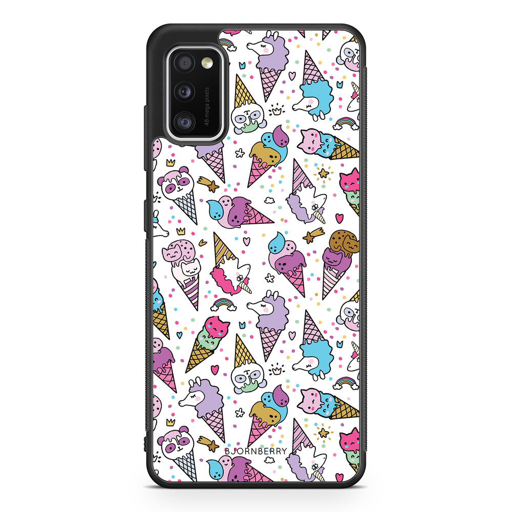 Samsung Galaxy A41 Case - Unicorn Ice Creams