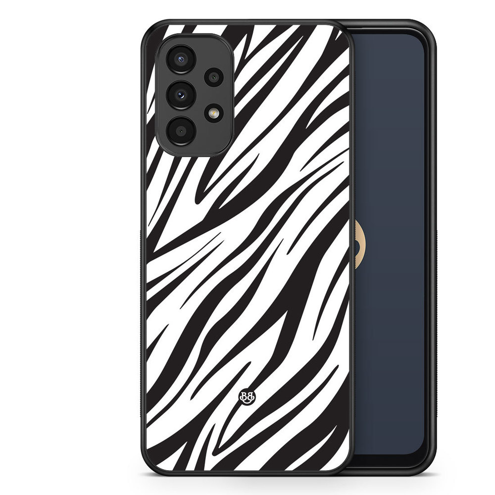 Samsung Galaxy A13 Case - WILD AUTUMN - Zebra Twist