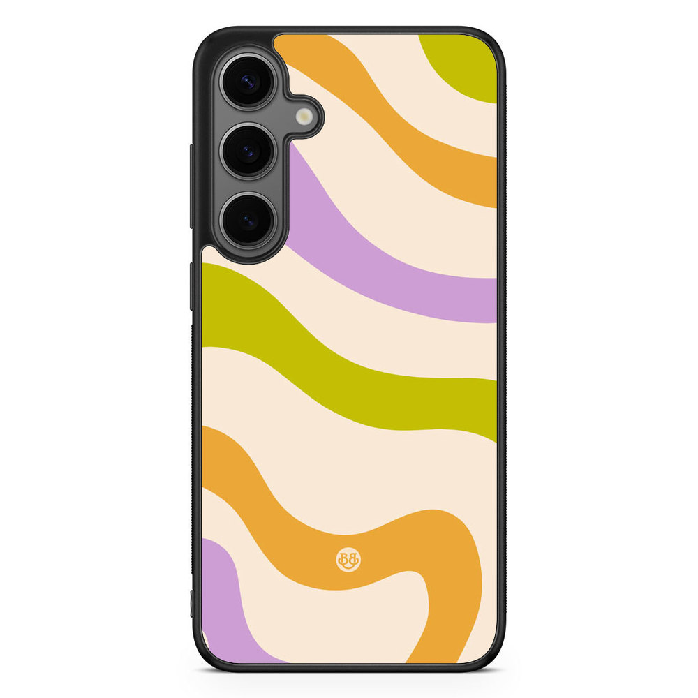 Samsung Galaxy S24 Plus Case - Green/Orange 70s
