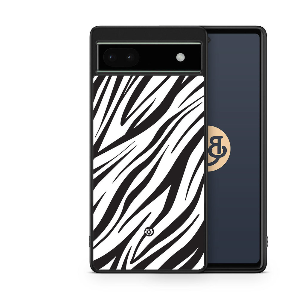 Google Pixel 6a Case - WILD AUTUMN - Zebra Twist