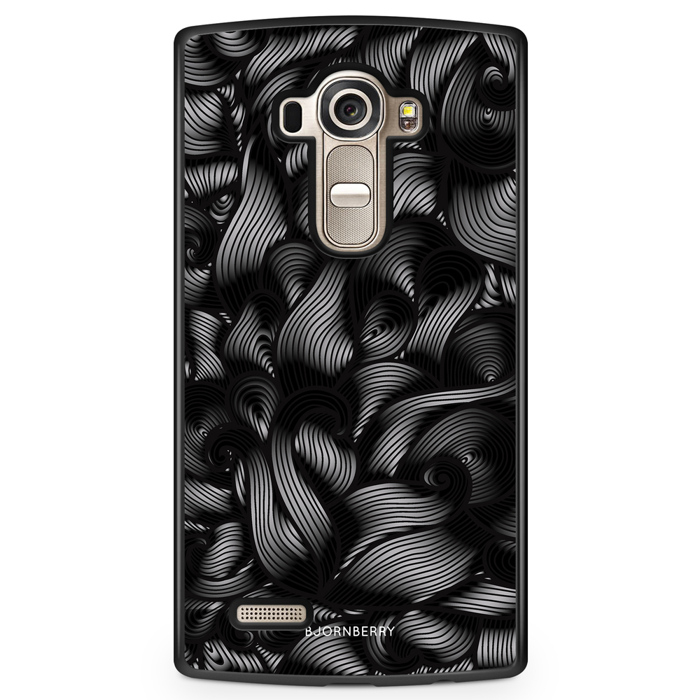 LG G4 Case - Black Waves
