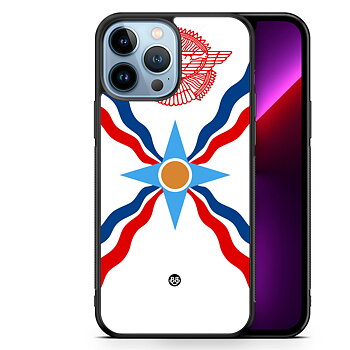 iPhone 13 Pro Max Skal - Assyriska flaggan