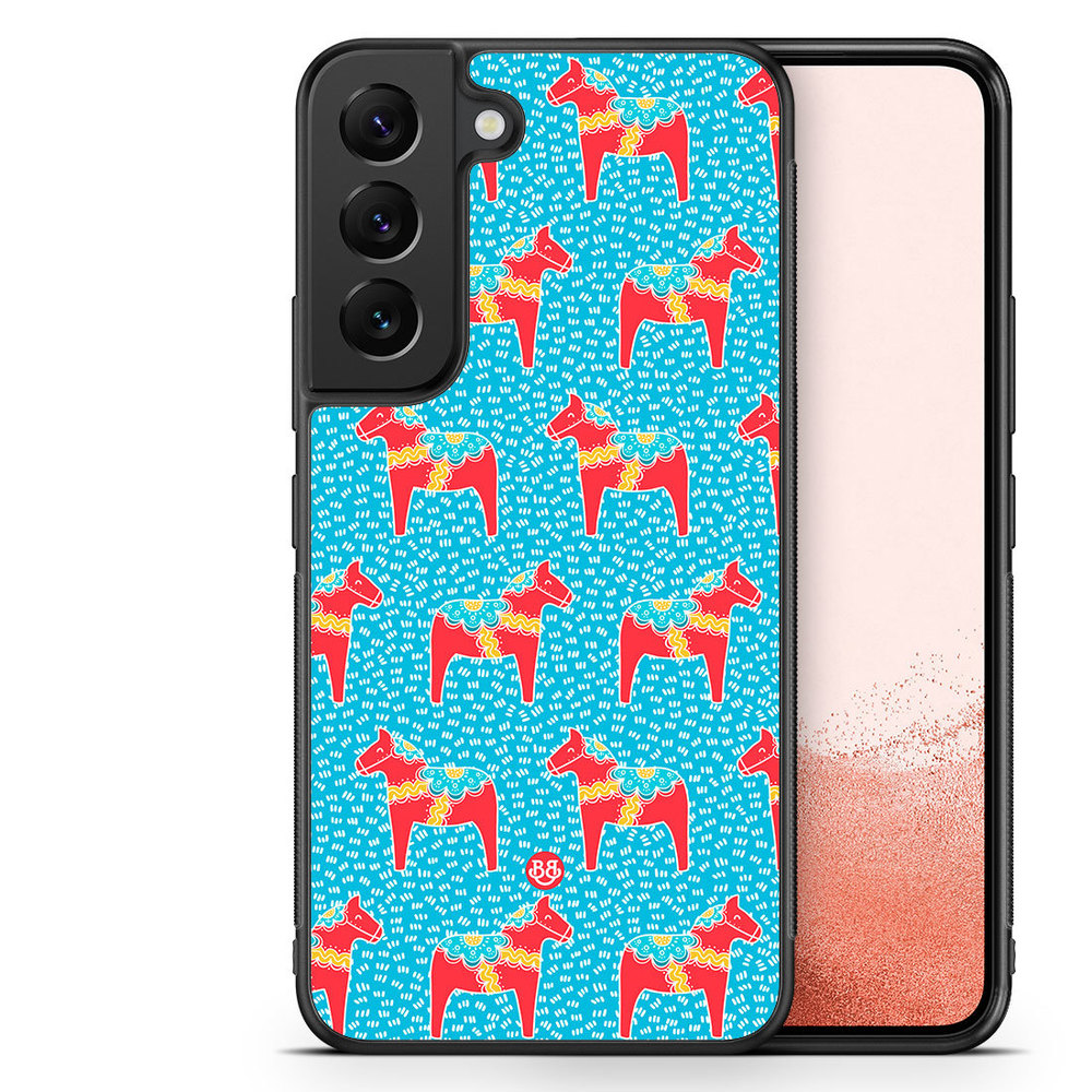 Samsung Galaxy S23 Plus 5G Case - Dala horse Pattern