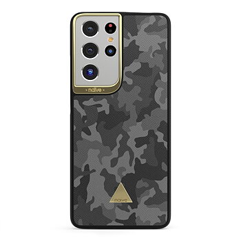 Naive Samsung Galaxy S21 Ultra Skal - Noir Camo