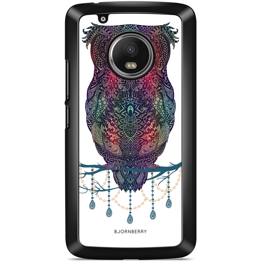 Moto G5 Plus Case - Mandala Owl