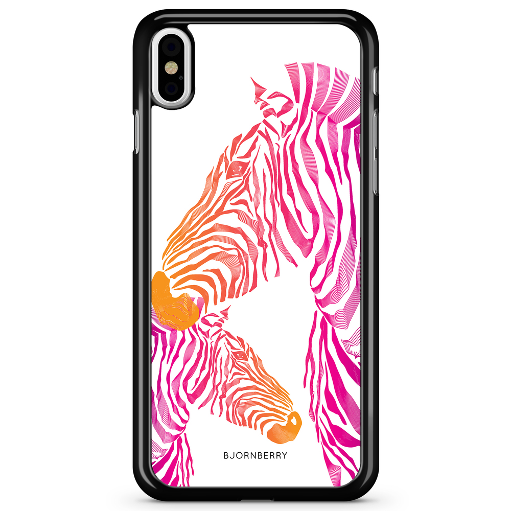 iPhone X / XS Case - Pink Zebras