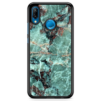 Huawei P20 Lite Skal - Grön Marmor