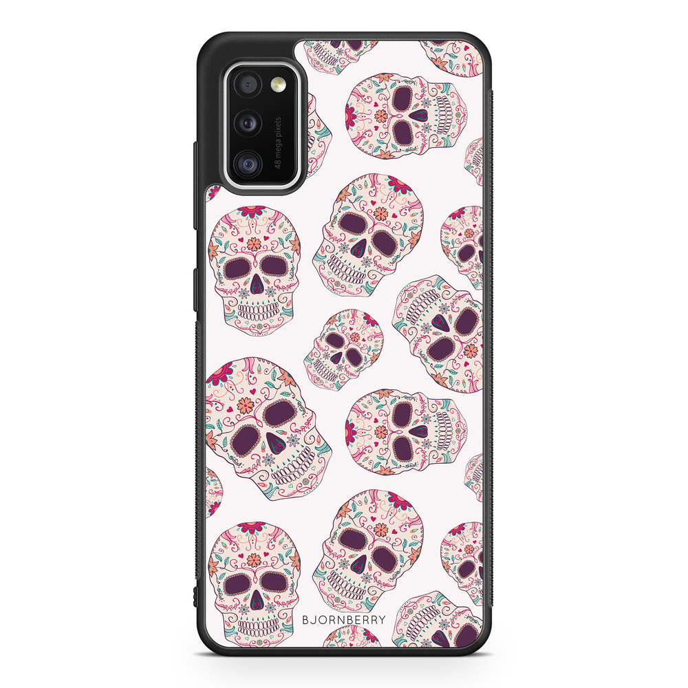 Samsung Galaxy A41 Case - Calavera Skulls