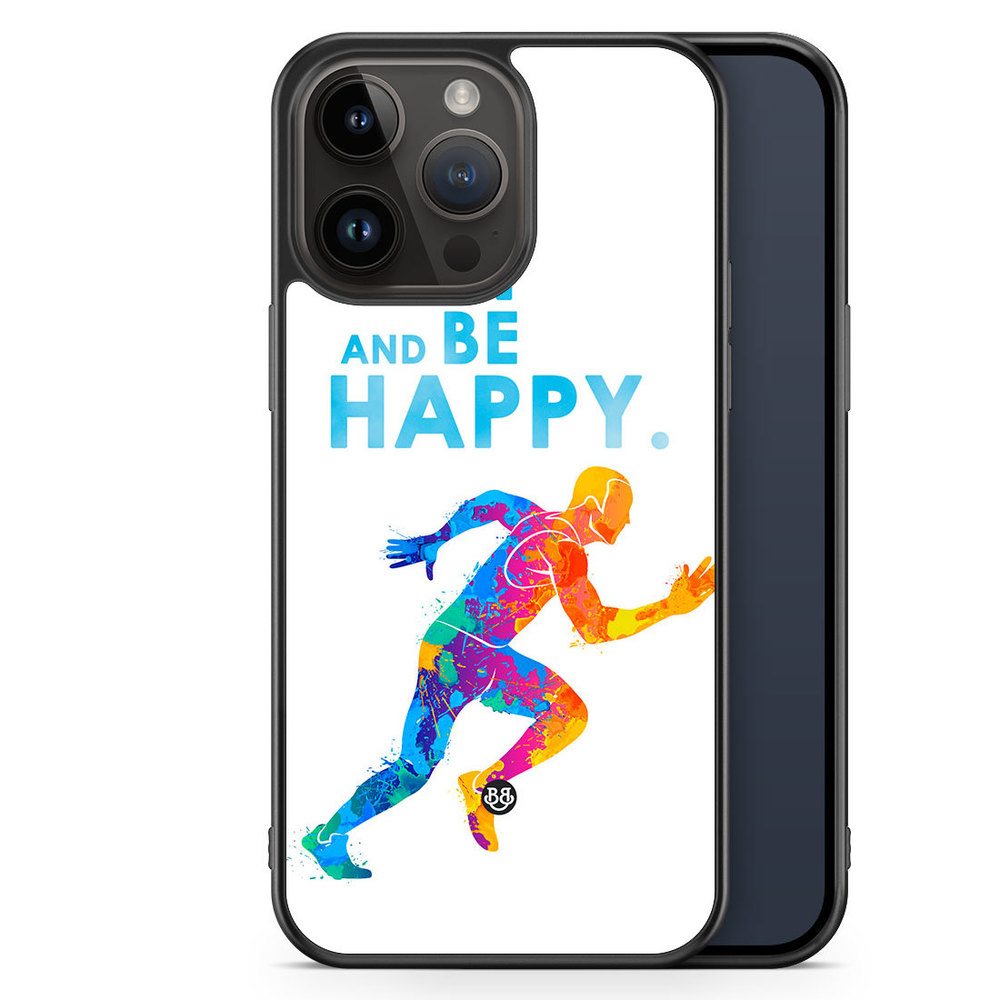 iPhone 14 Pro Max Case - Run and be happy