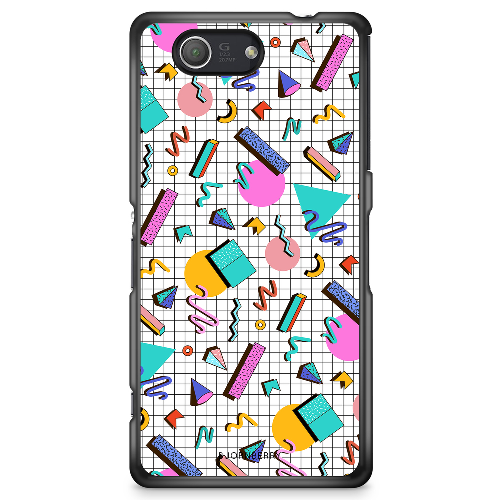 Sony Xperia Z3 Compact Case - 80s Pattern