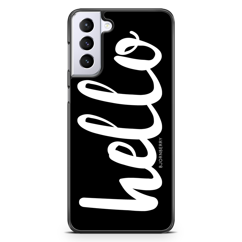 Samsung Galaxy S21 Plus Case - Hello White