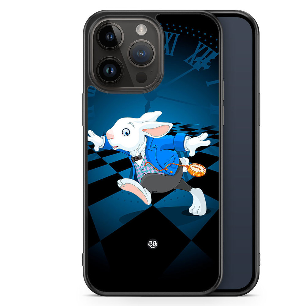 iPhone 14 Pro Max Case - White rabbit